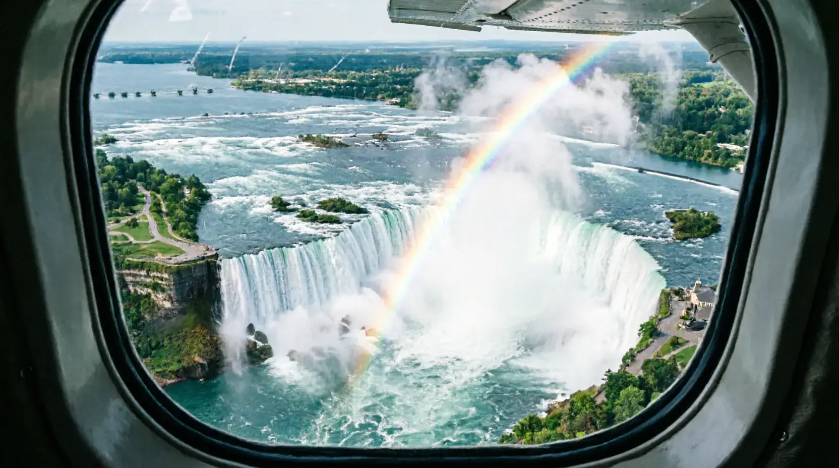 Niagara Falls aerial view