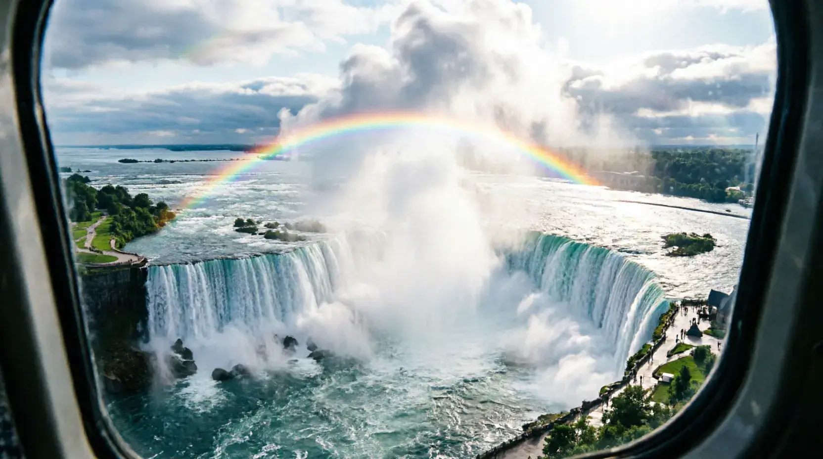 Niagara Falls from above